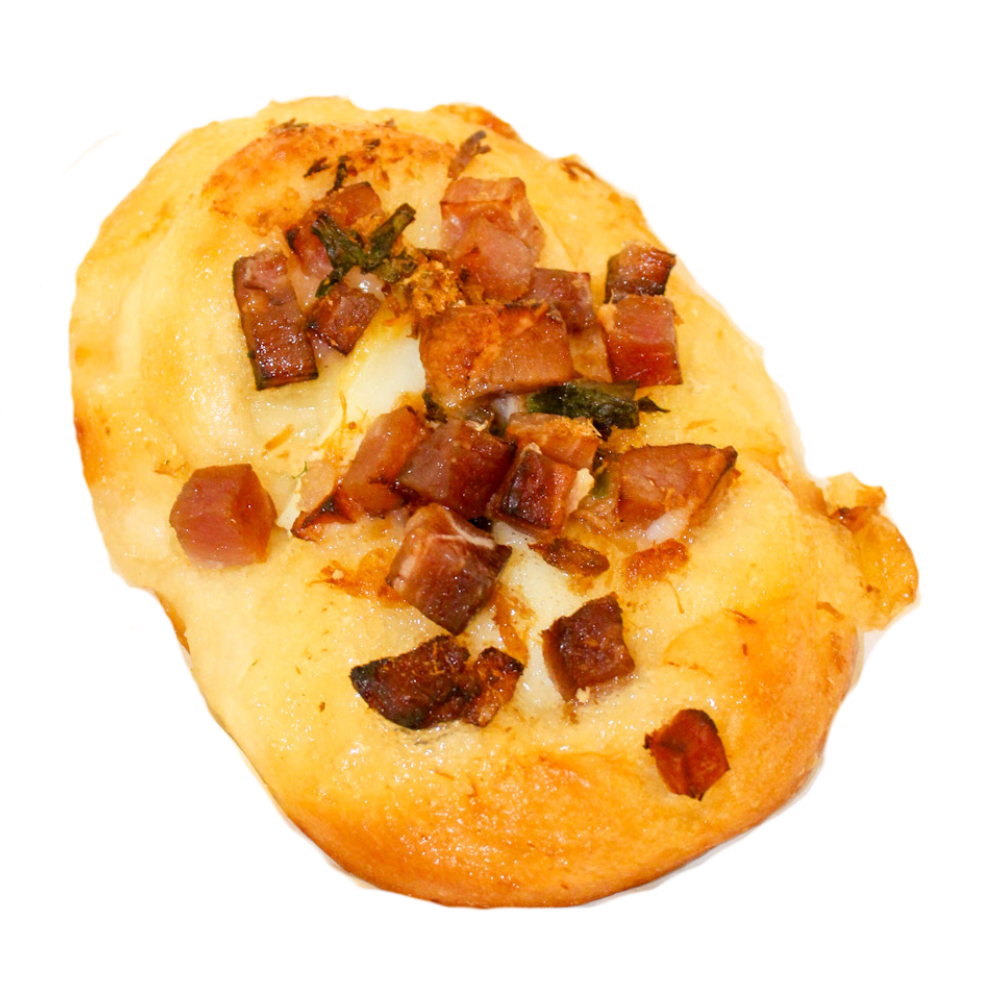 Savoury Bread with Egg & Ham