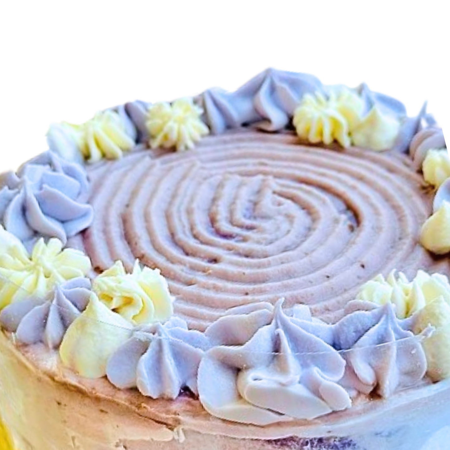 Ube/Taro Birthday Cake