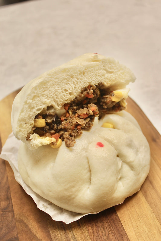 Beef Steamed Bun with Cheese